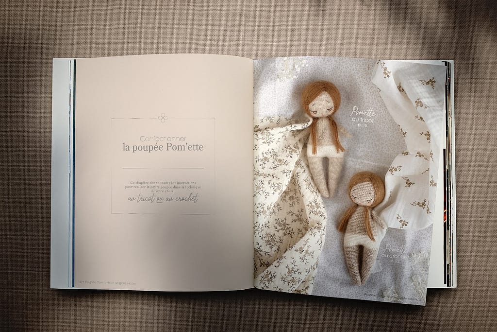 Mise en page d'un livre pour les Editions de Saxe (loisirs créatifs). Graphiste Maquettiste freelance spécialisé dans le design éditorial.