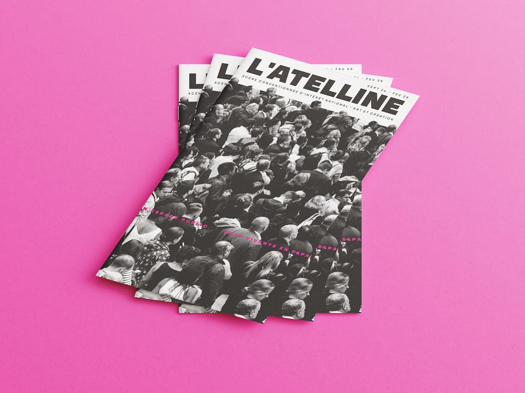 conception et mise en page brochure programme spectacle culture