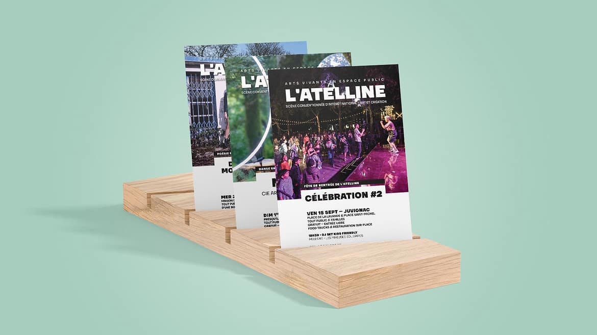 Flyers spectacles – L’Atelline