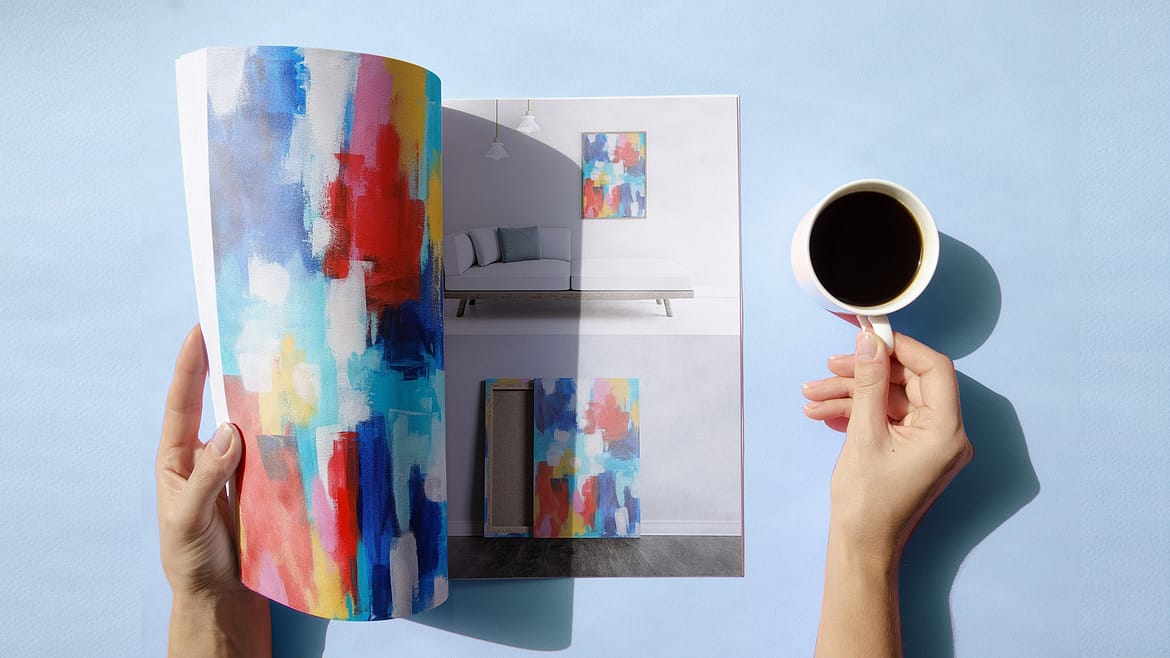 graphiste catalogie d'exposition yaya peintures