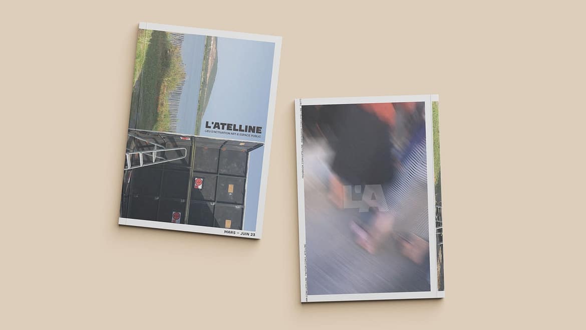 Conception graphique et mise en page brochure programme de printemps couverture