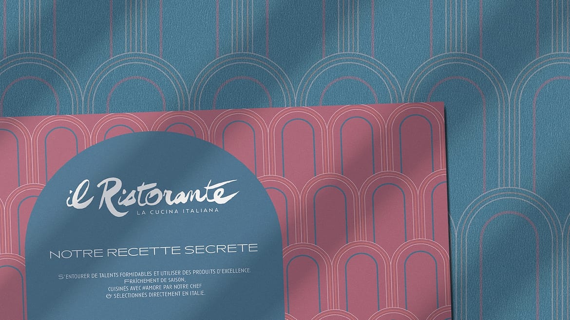 Carte/Menu restaurant – Il Ristorante