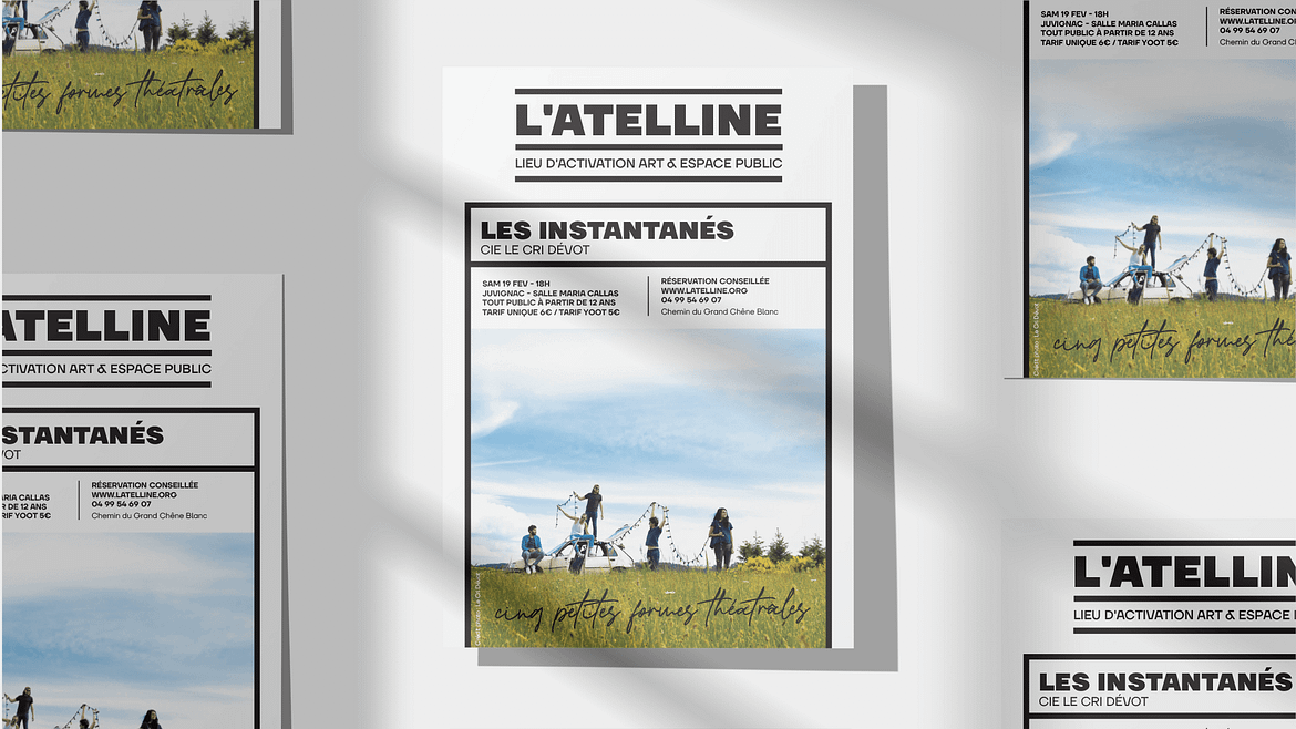Supports de communication – L’Atelline