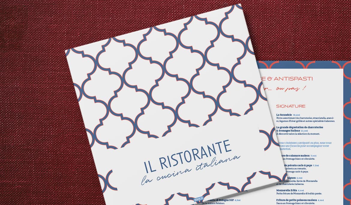 Carte/Menu – Il Ristorante